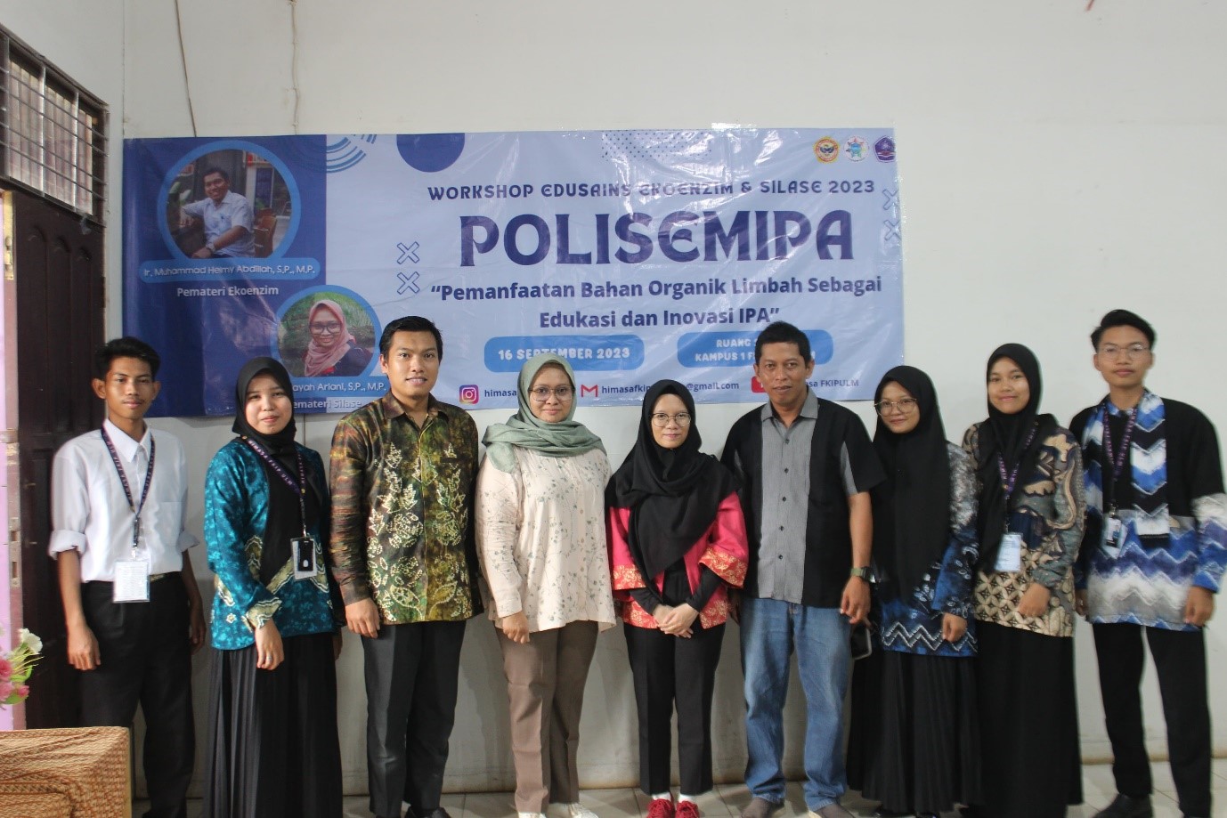 Workshop Edusains Ekoenzim Dan Silase Himpunan Mahasiswa Sains